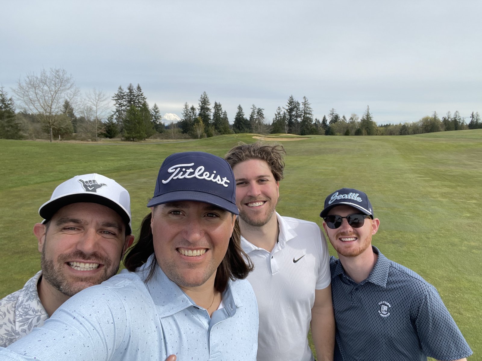 A foursome by the water, March 2024
